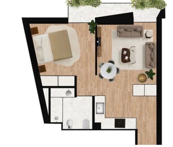 Apartamento para Venda em Bonfim Planta 1