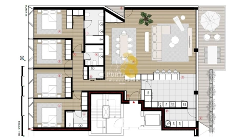 Apartamento T4 para Venda em Canidelo