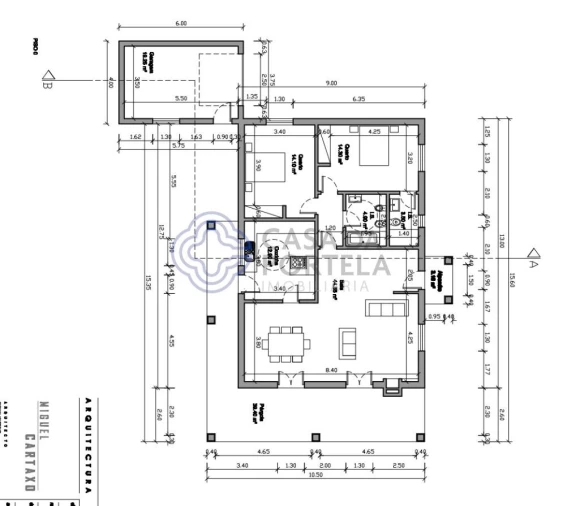 Moradia T2 para Venda em Carvalhal Foto 40