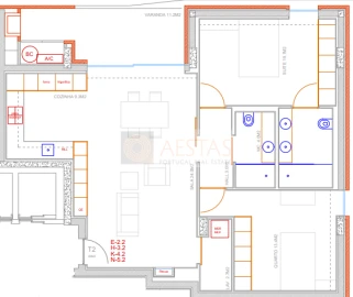 Apartamento T2 para Venda em Costa