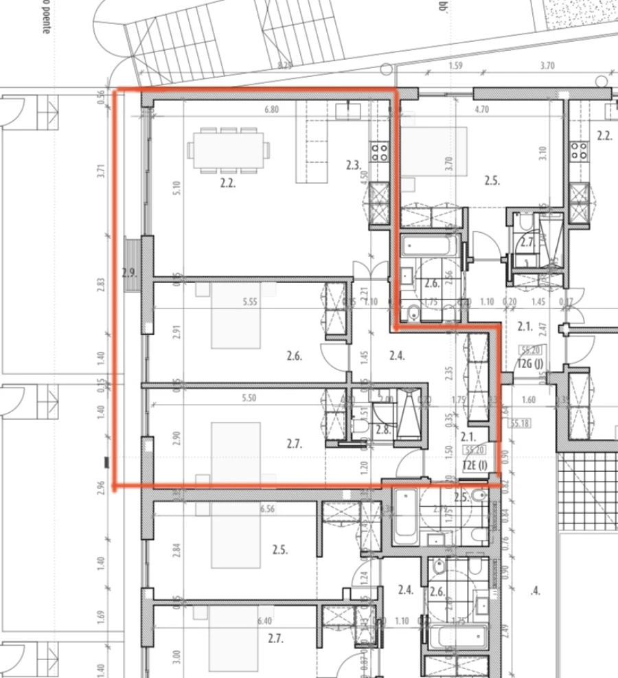 Apartamento T2 para Venda em Almancil Planta 2
