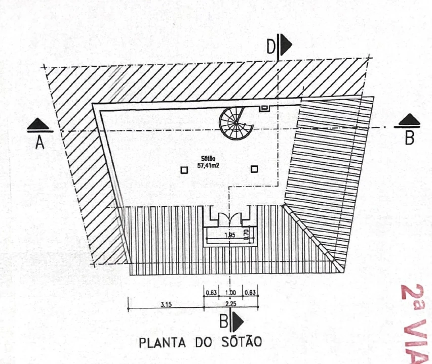 Apartamento T2 para Venda em Reguengo Grande Planta 2