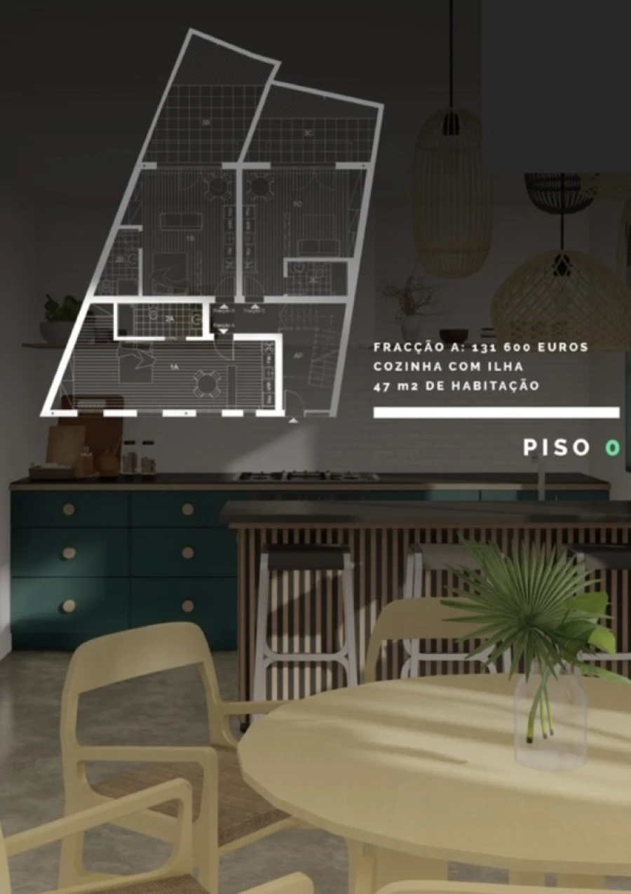 Apartamento para Venda em Grândola e Santa Margarida da Serra Planta 1