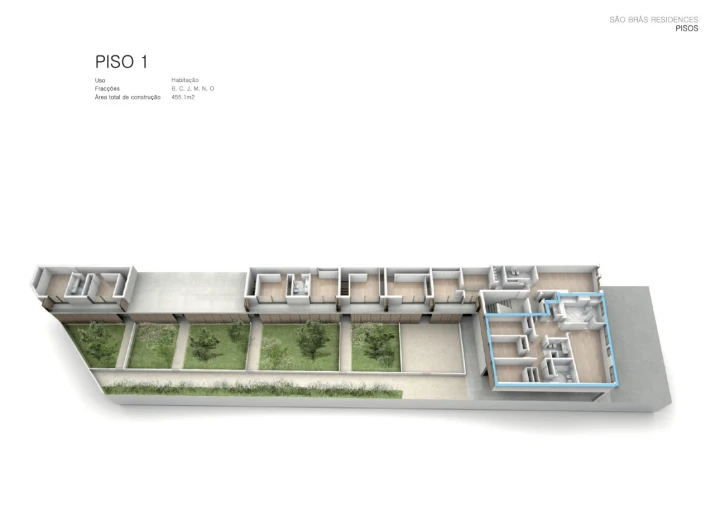 Apartamento T3 para Venda em Cedofeita, Santo Ildefonso, Sé, Miragaia, São Nicolau e Vitória Planta 2