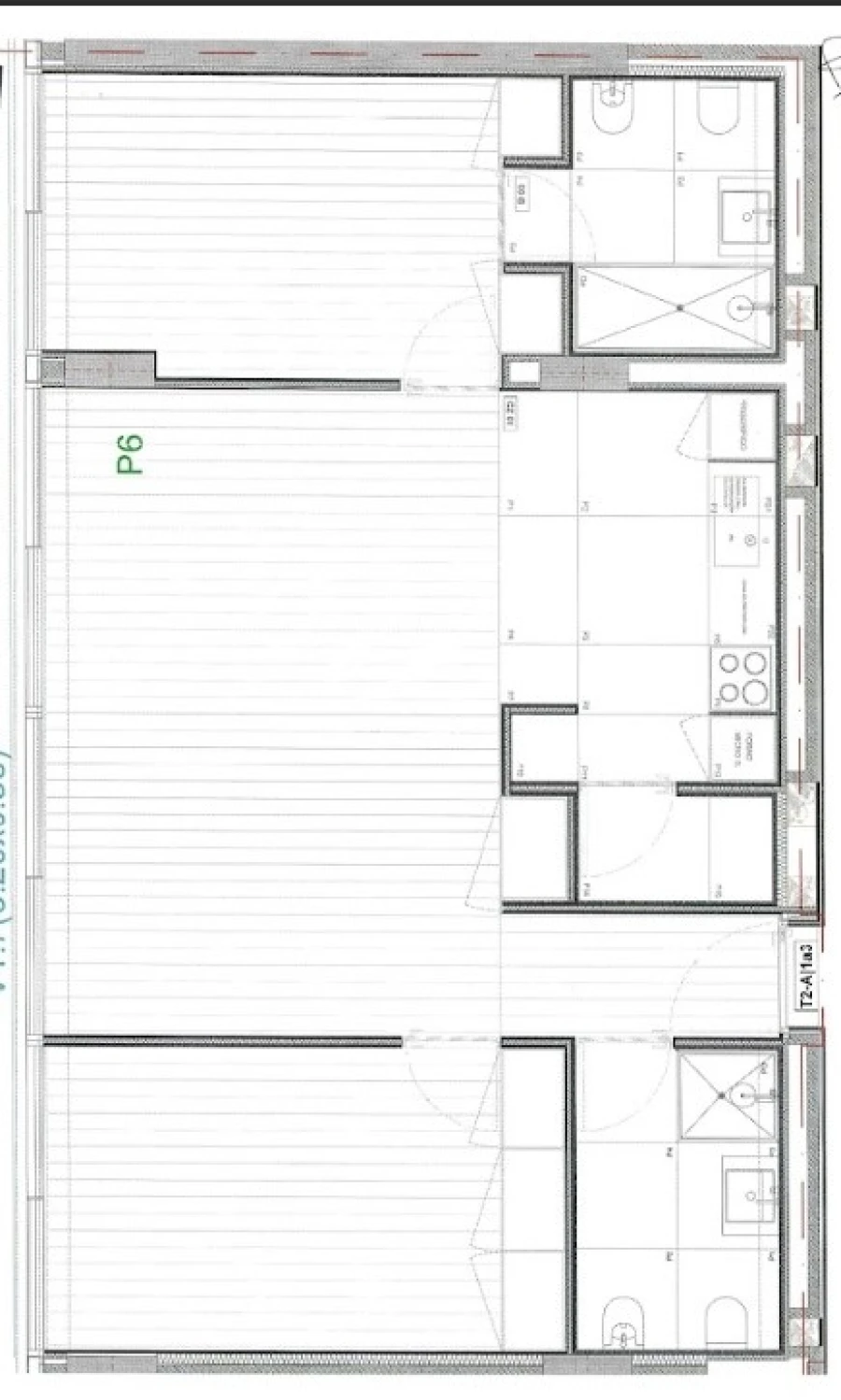 Apartamento T2 para Venda em Paranhos Planta 1