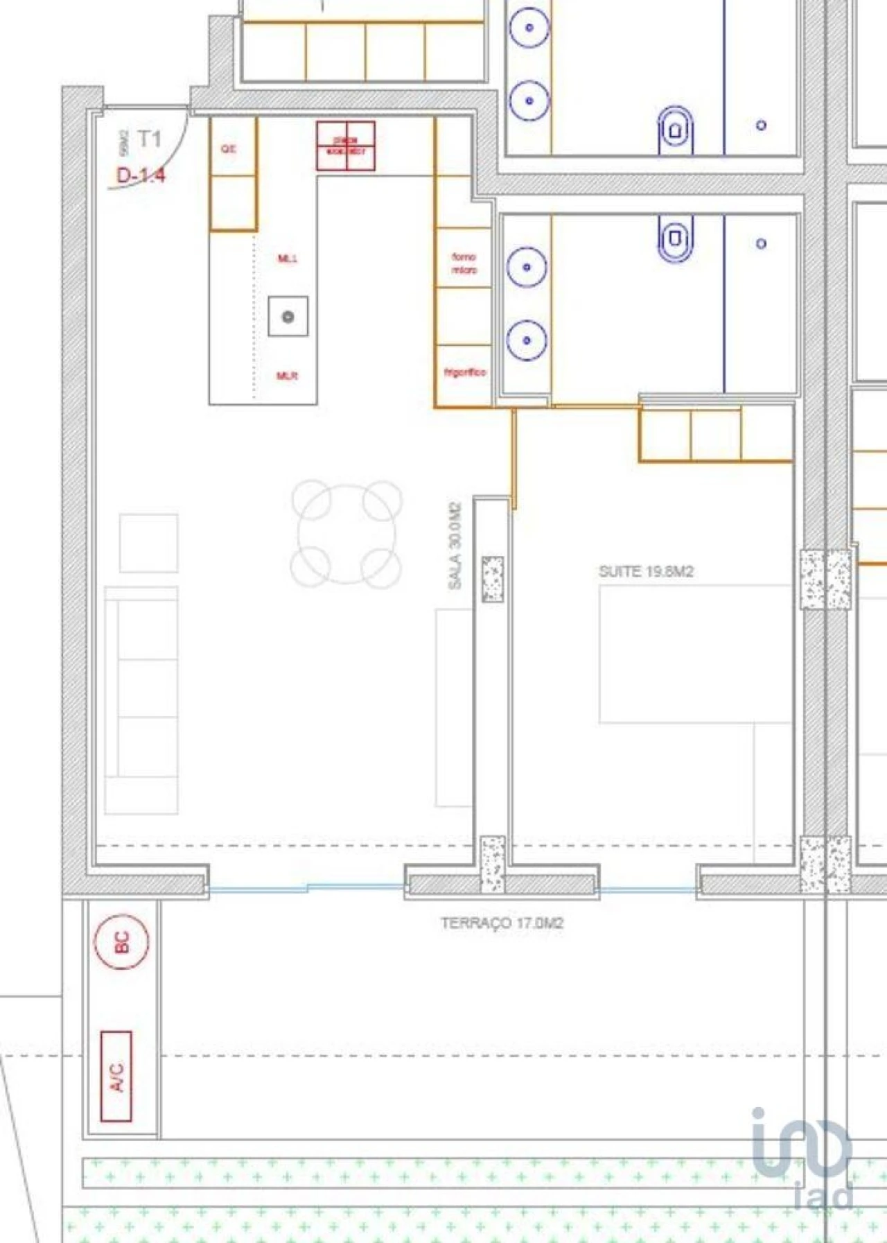 Apartamento T1 para Venda em Costa Foto 12