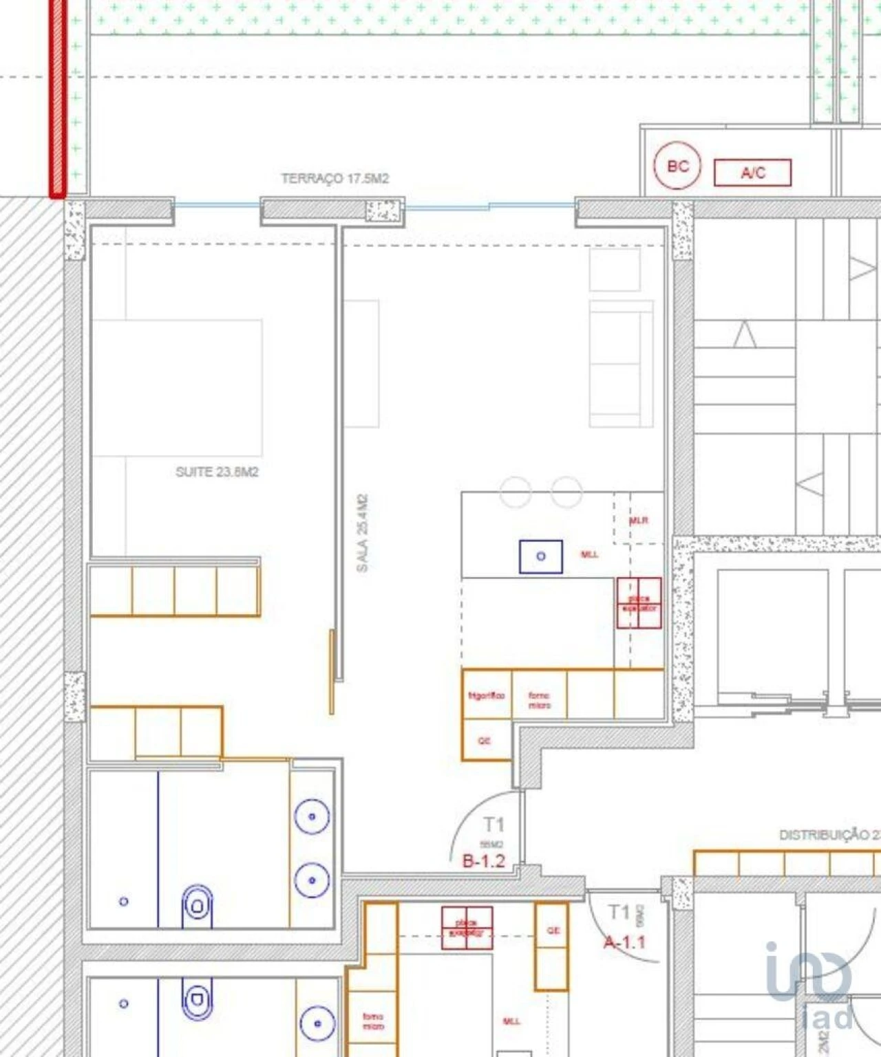 Apartamento T1 para Venda em Costa Foto 13