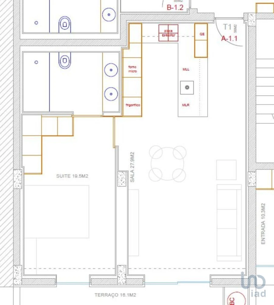 Apartamento T1 para Venda em Costa Foto 10