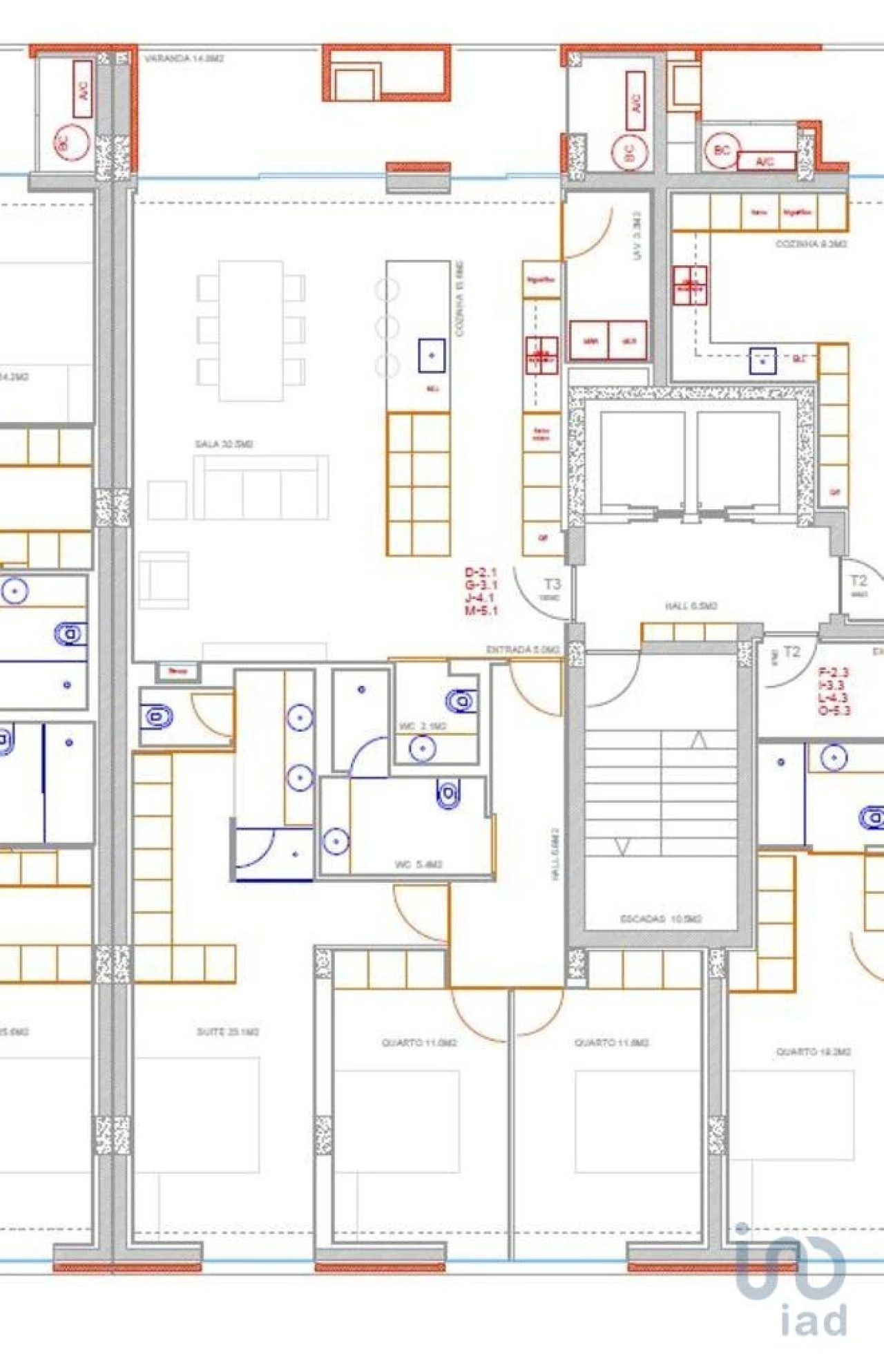 Apartamento T3 para Venda em Costa Foto 12