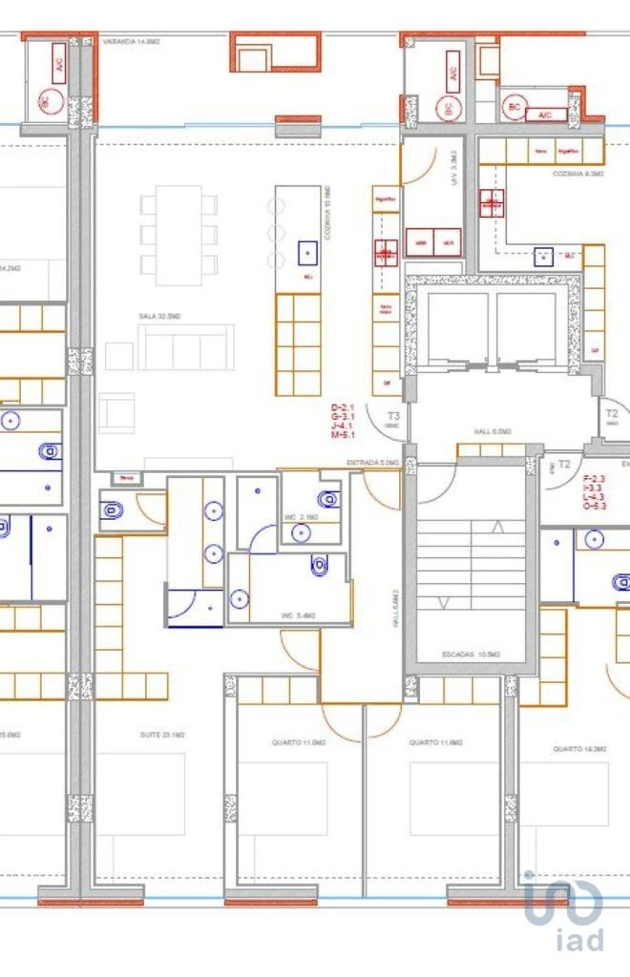 Apartamento T3 para Venda em Costa Foto 12