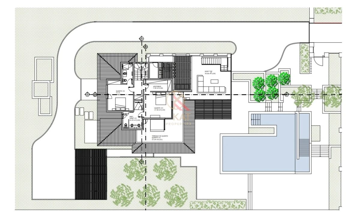 Moradia T5 para Venda em Lagos (São Sebastião e Santa Maria) Planta 2