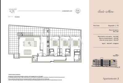 Apartamento T3 para Venda em Canidelo
