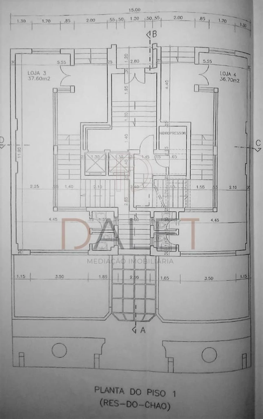 Apartamento T1 para Venda em Corroios Planta 1