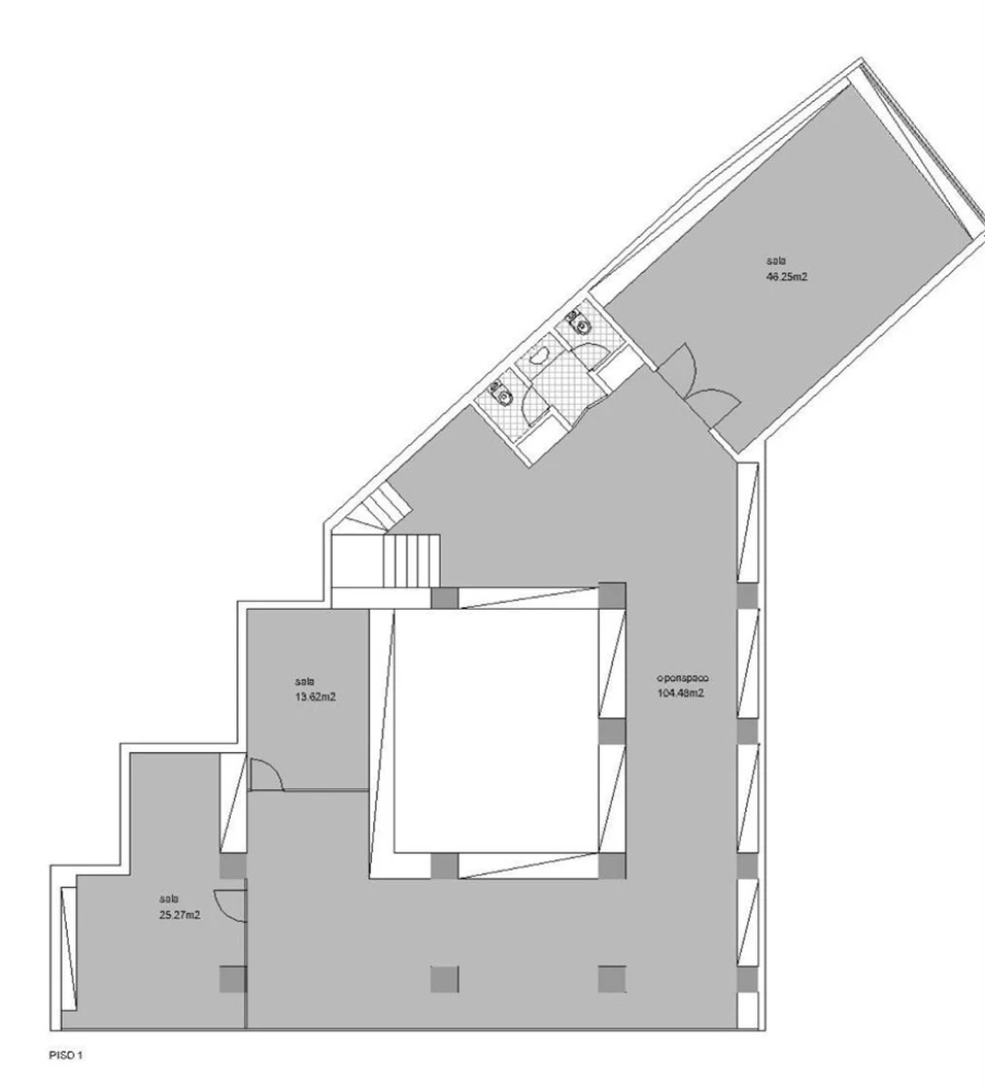 Escritório para Venda em Mafamude e Vilar do Paraíso Planta 3