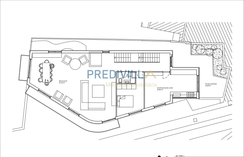 Moradia T3 para Venda em Vila do Conde Planta 2