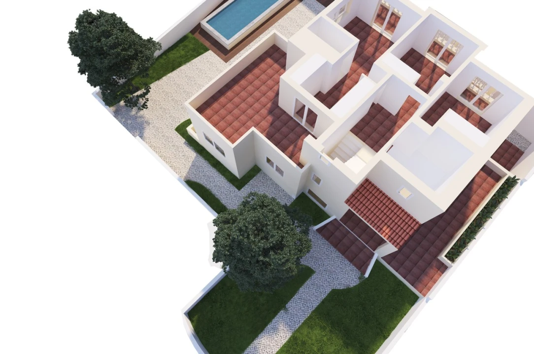 Moradia T7 para Venda em Altura Planta 2