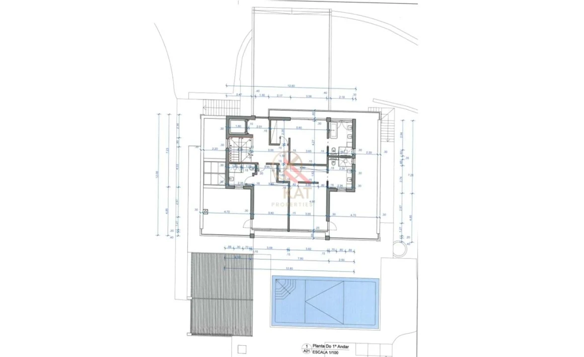 Moradia T4 para Venda em Lagos (São Sebastião e Santa Maria) Planta 3
