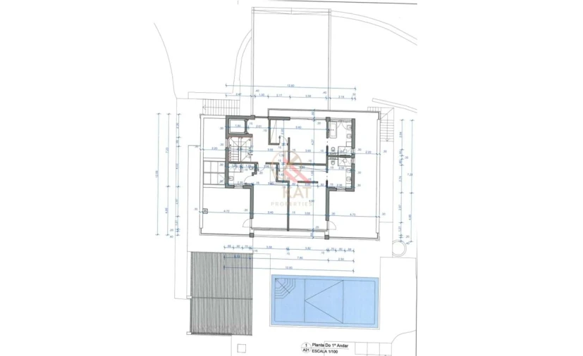 Moradia T4 para Venda em Lagos (São Sebastião e Santa Maria) Planta 3
