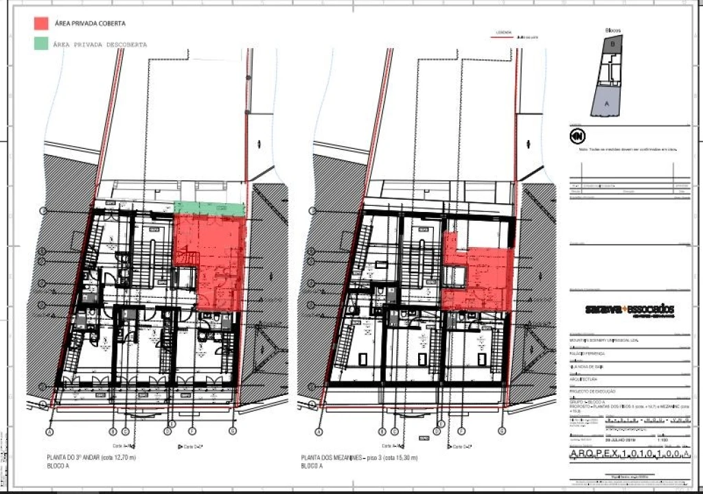 Apartamento T1 para Venda em Santa Marinha e São Pedro da Afurada Planta 2
