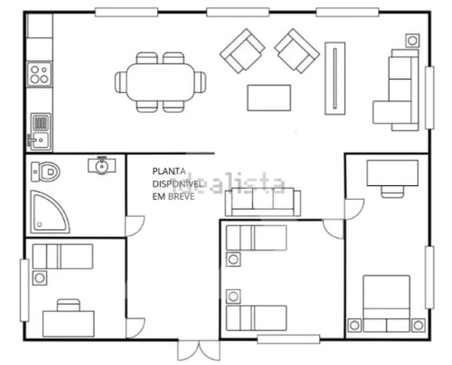 Moradia T3 para Venda em Ega Foto 25