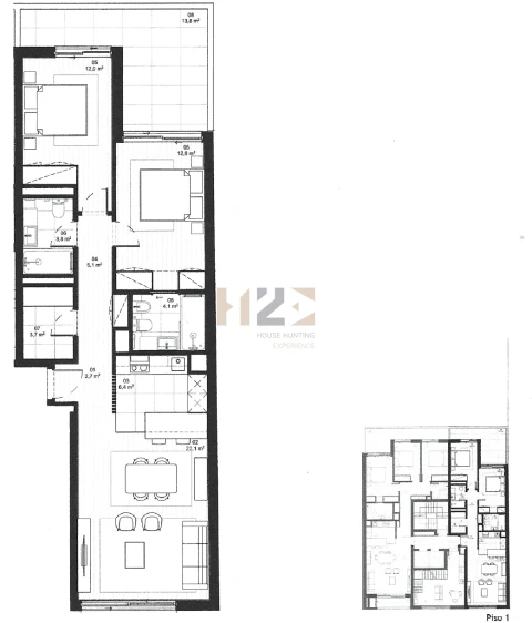 Apartamento T2 para Venda em Matosinhos e Leça da Palmeira