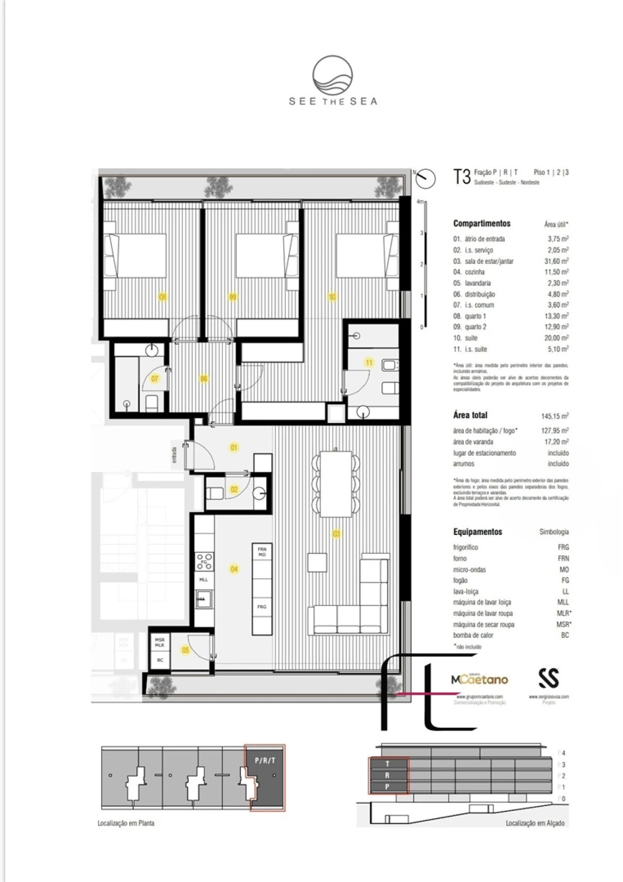 Apartamento T3 para Venda em Canidelo Foto 16