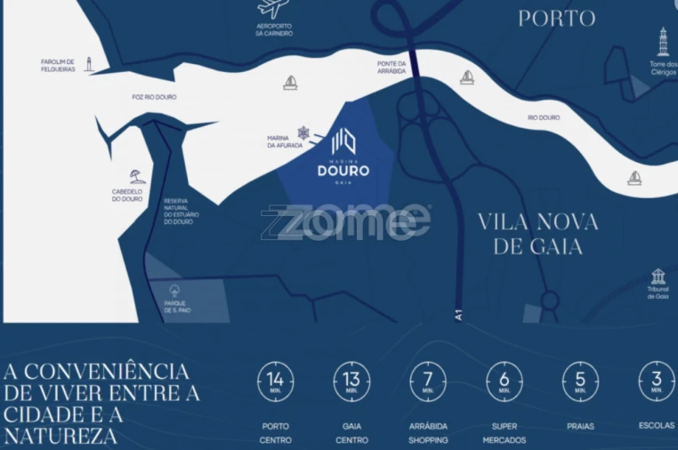 Apartamento T3 para Venda em Canidelo Foto 22