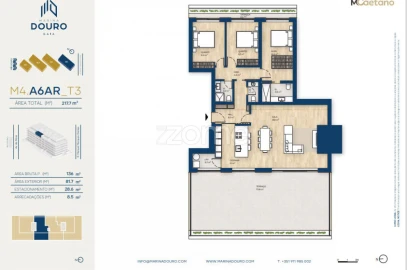 Apartamento T3 para Venda em Canidelo