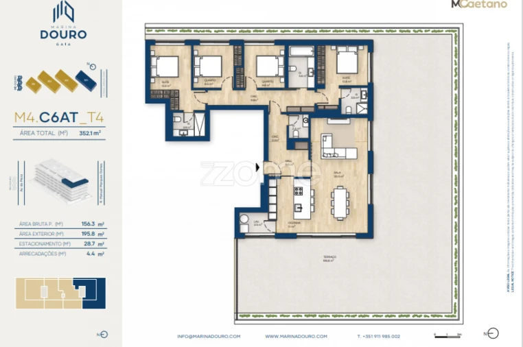 Apartamento T4 para Venda em Canidelo Foto 27