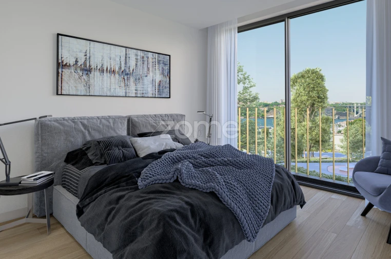 Apartamento T1 para Venda em Canidelo Foto 5