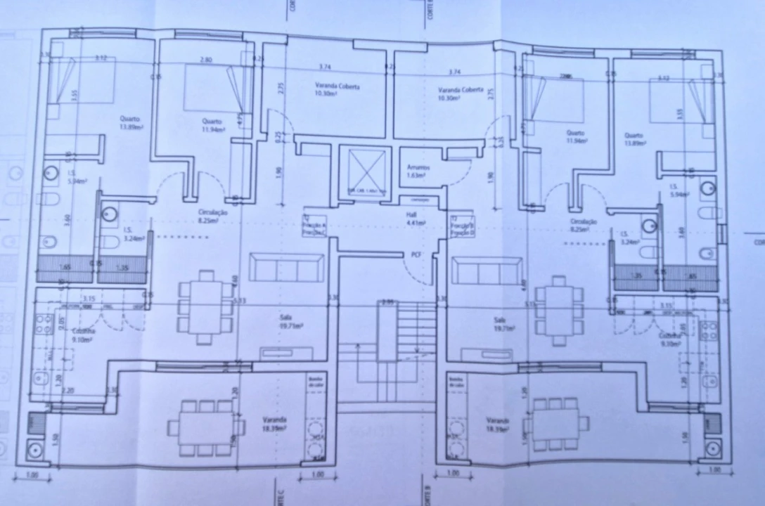 Apartamento T2 para Venda em Amora Planta 2