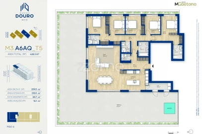 Apartamento T5 para Venda em Canidelo