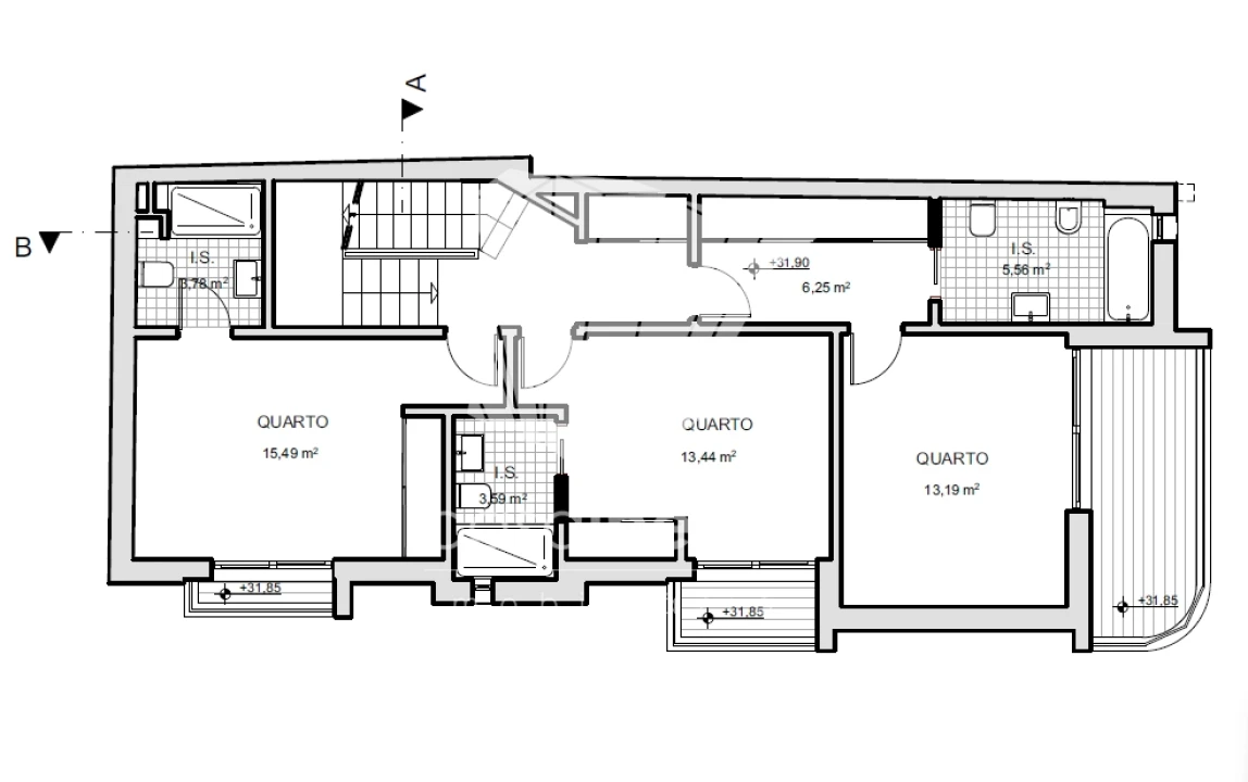 Moradia T3 para Venda em Faro (Sé e São Pedro) Foto 17