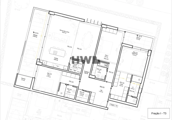 Apartamento T3 para Venda em São Martinho Foto 21