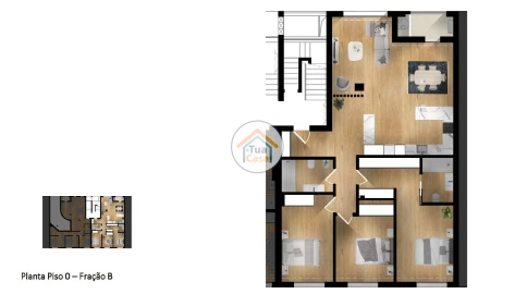 Apartamento T3 para Venda em Pataias e Martingança