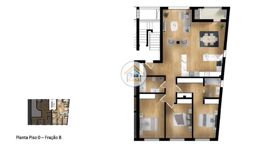 Apartamento T3 para Venda em Pataias e Martingança Foto 17