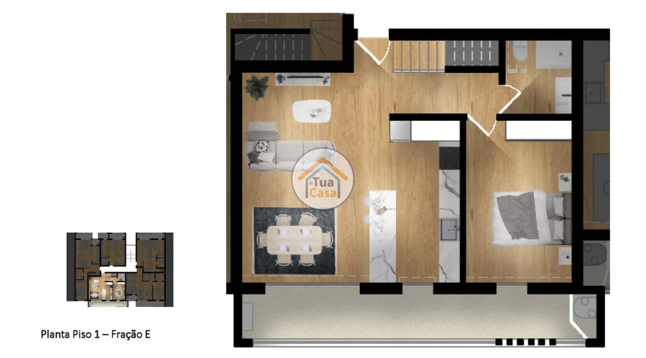 Apartamento T1 para Venda em Pataias e Martingança Foto 18