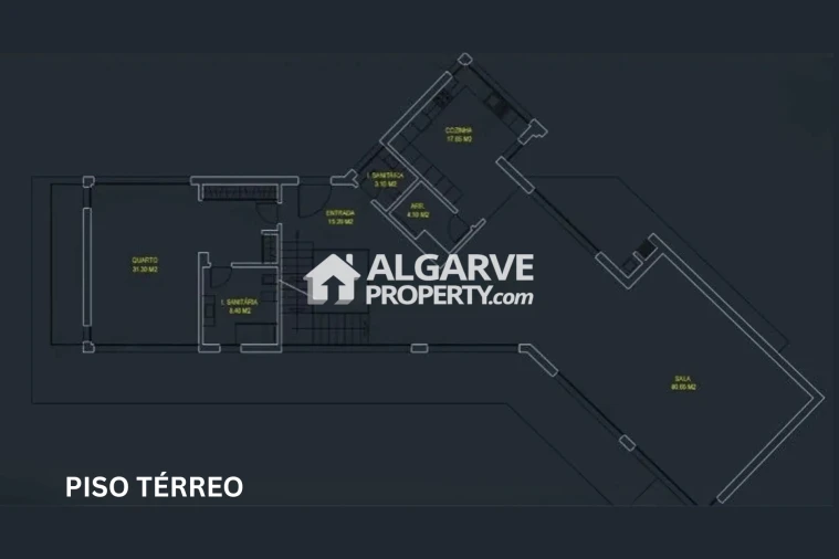 Moradia T4 para Venda em Albufeira e Olhos de Água Planta 2