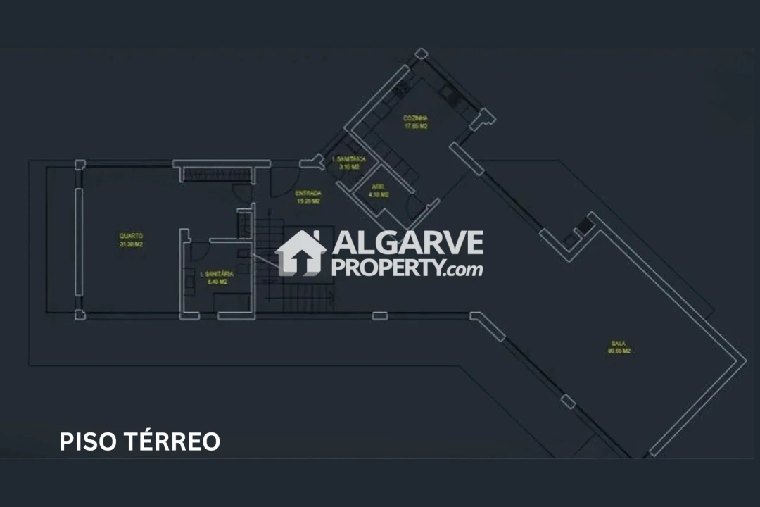 Moradia T4 para Venda em Albufeira e Olhos de Água Planta 2