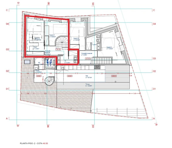 Apartamento T2 para Venda em Leiria, Pousos, Barreira e Cortes Planta 1