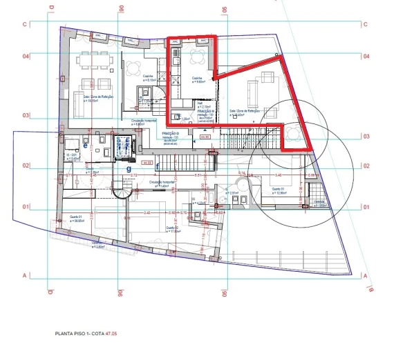 Apartamento T2 para Venda em Leiria, Pousos, Barreira e Cortes Planta 1