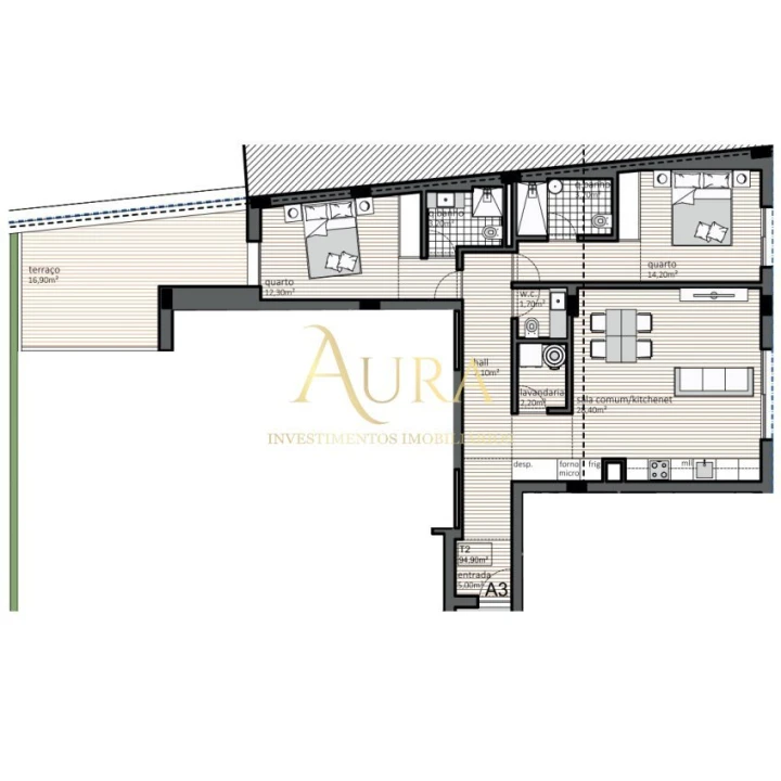 Apartamento T2 para Venda em Matosinhos e Leça da Palmeira Foto 13