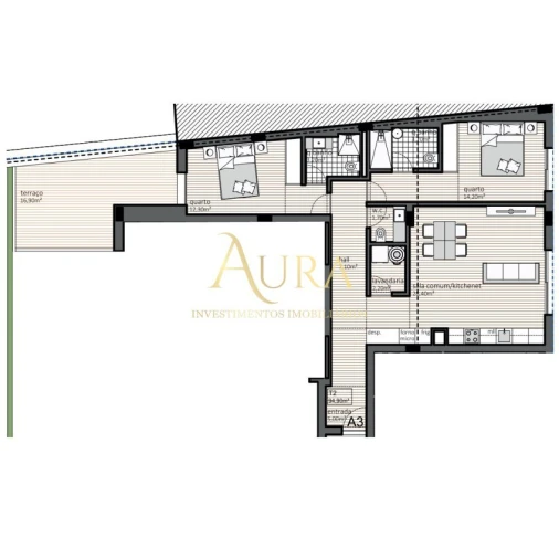 Apartamento T2 para Venda em Matosinhos e Leça da Palmeira Foto 13