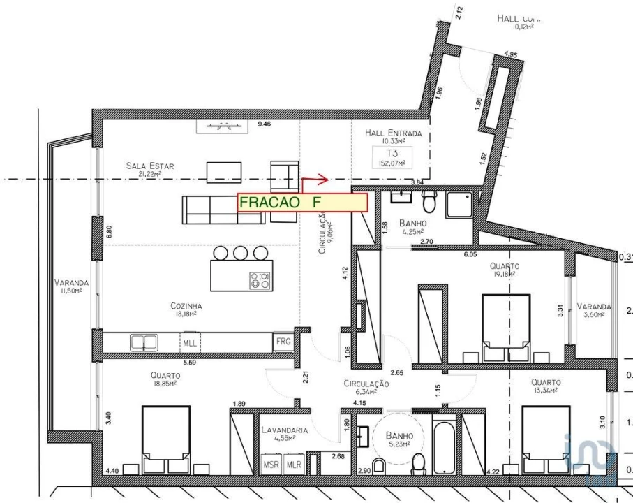 Apartamento T3 para Venda em O. Azeméis, Riba-Ul, Ul, Macinhata Seixa, Madail Foto 15