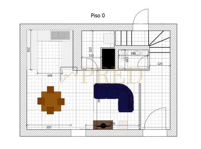 Moradia T2 para Arrendamento em Santa Clara e Castelo Viegas Foto 30