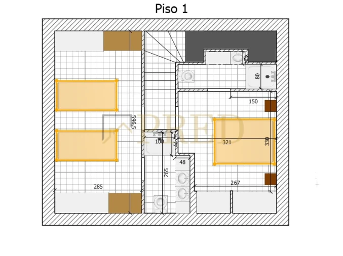 Moradia T2 para Arrendamento em Santa Clara e Castelo Viegas Foto 31