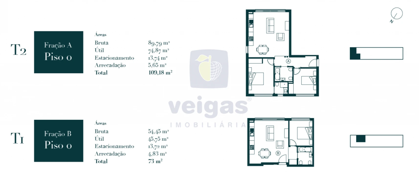 Apartamento T2 para Venda em Atouguia da Baleia Foto 15