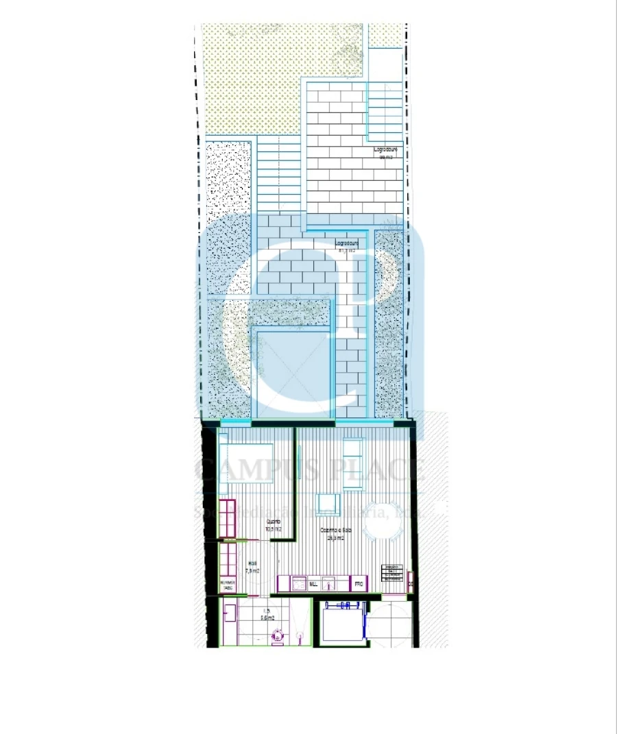 Apartamento T1 para Venda em Cedofeita, Santo Ildefonso, Sé, Miragaia, São Nicolau e Vitória Planta 1