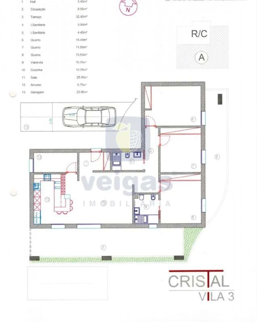 Apartamento T3 para Venda em Marinha Grande Foto 6