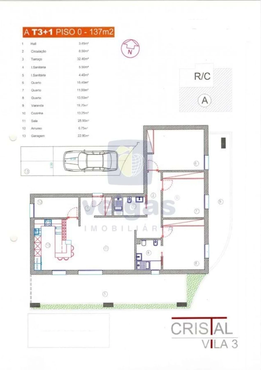 Apartamento T3 para Venda em Marinha Grande Foto 2
